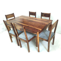 Grabo 6 seater dining table and chairs