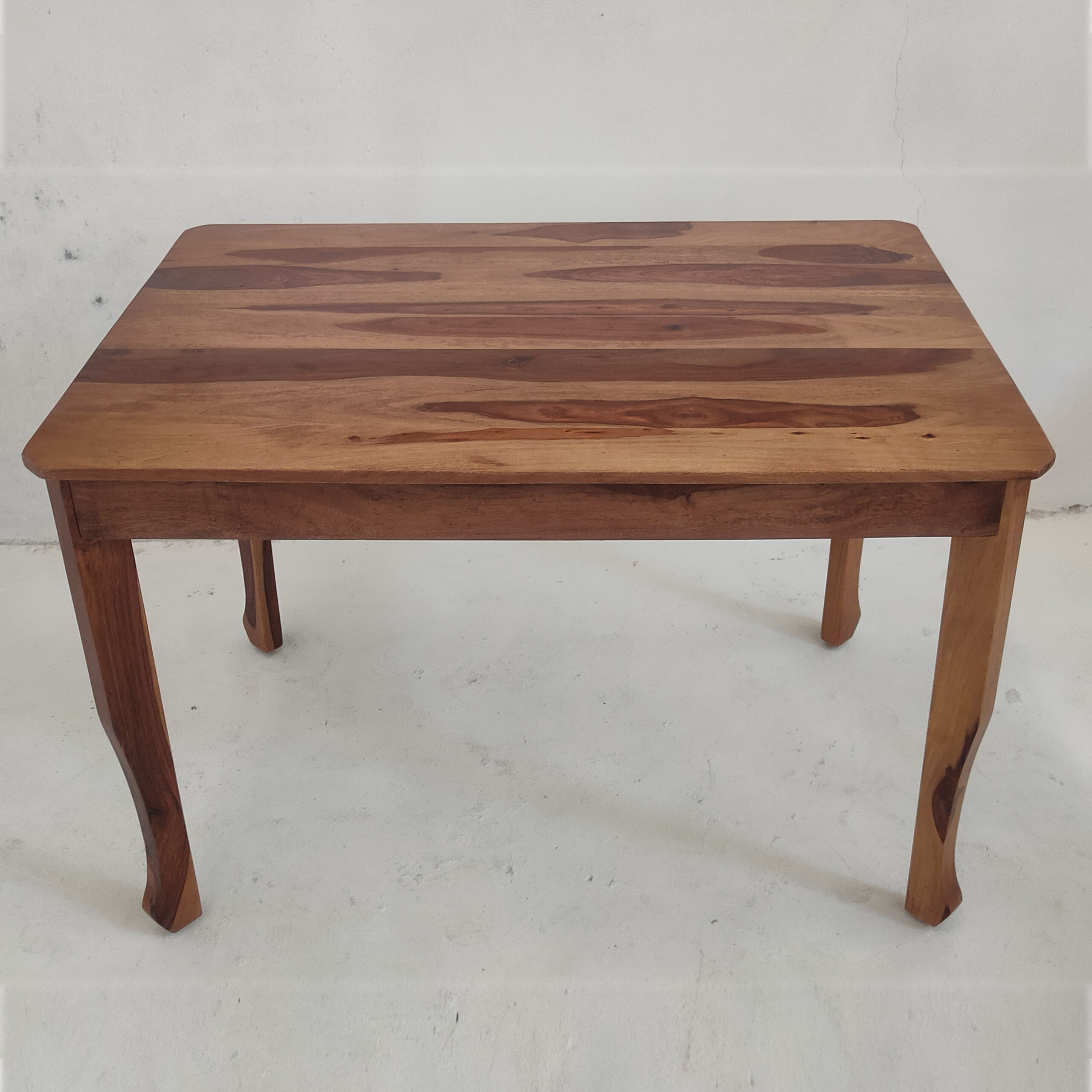 JOLLY SOLID WOOD RECTANGLE TABLE IN WALNUT FINISH