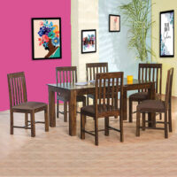 mojo 6 seater dining set with 6 Chiars