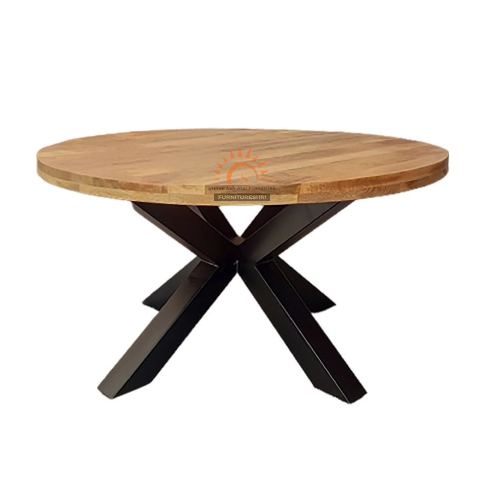 Industrial Spider Leg Dining Table 001